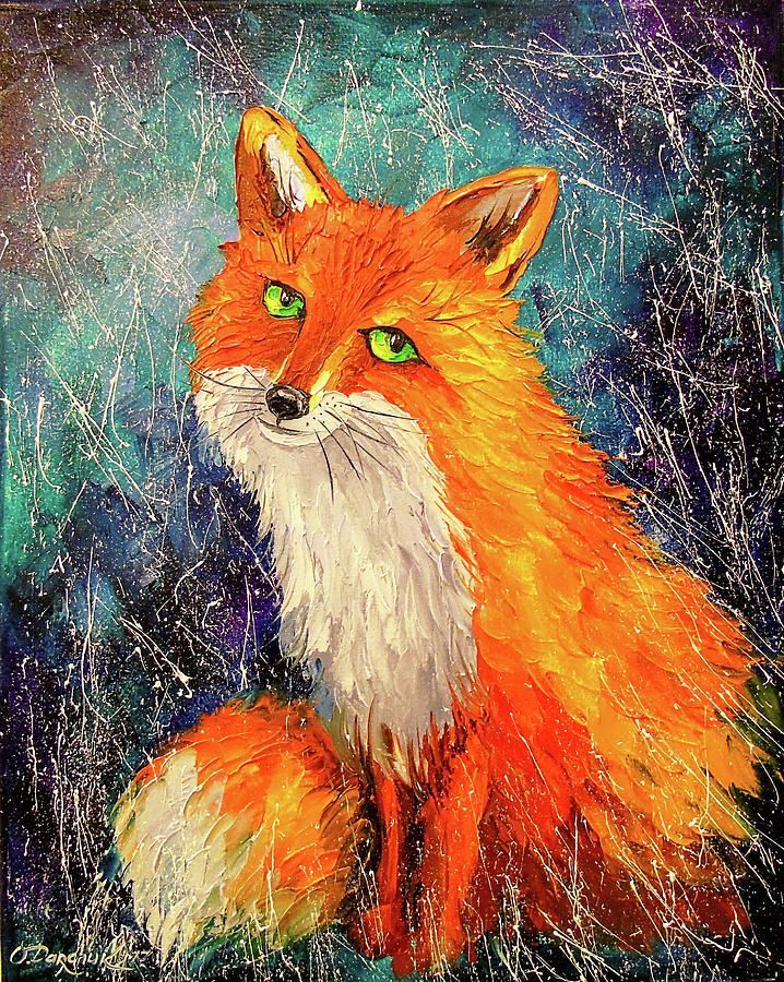 Fox Painting by Olha Darchuk - Fine Art America