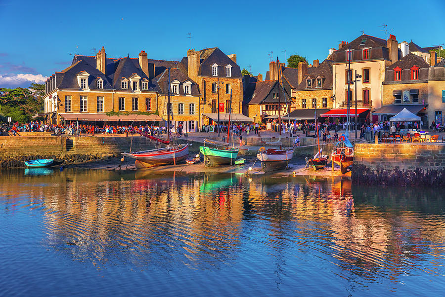 France, Brittany, Auray, Atlantic Ocean, Morbihan #1 Digital Art by Olimpio Fantuz