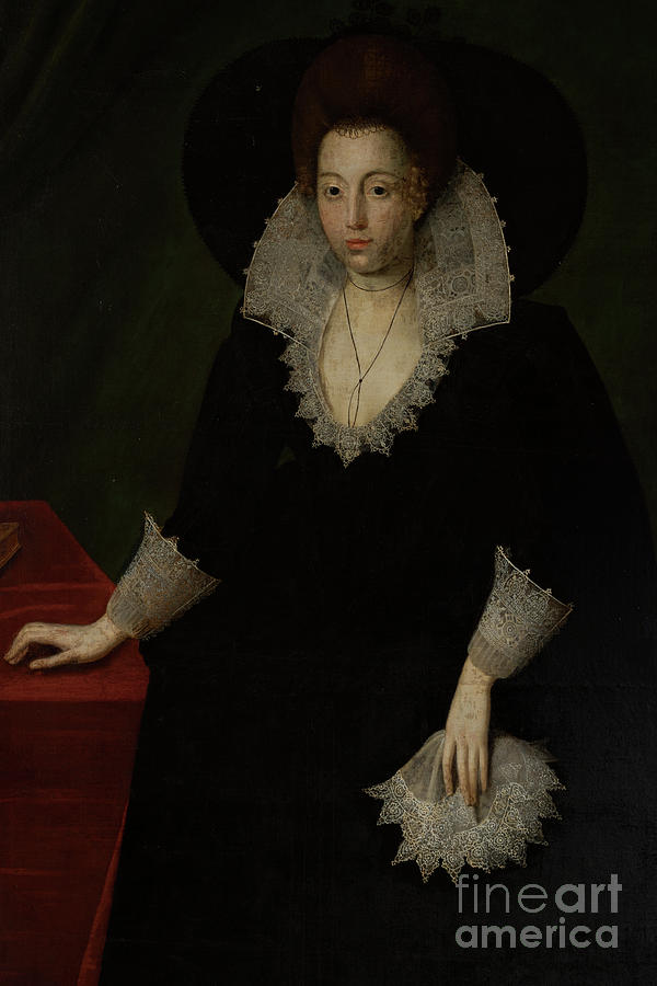 Frances Walsingham, Wife Of Sir Philip Sidney, C.15701632 Painting by