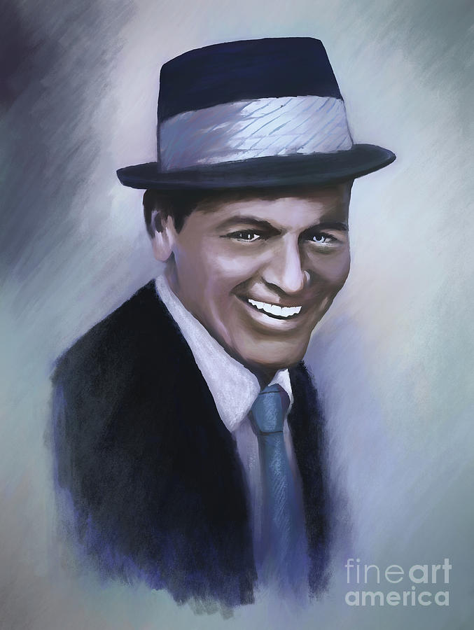 Las Vegas Digital Art - Frank Sinatra #2 by Andrzej Szczerski