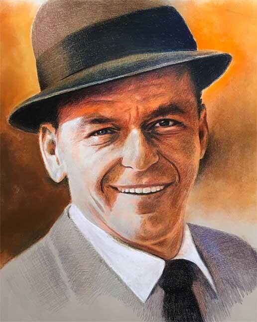 Frank Sinatra Drawing by Robert Korhonen Fine Art America