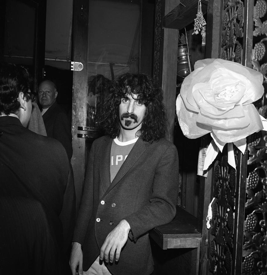 Black And White Photograph - Frank Zappa And The Mothers In Ny #1 by Donaldson Collection