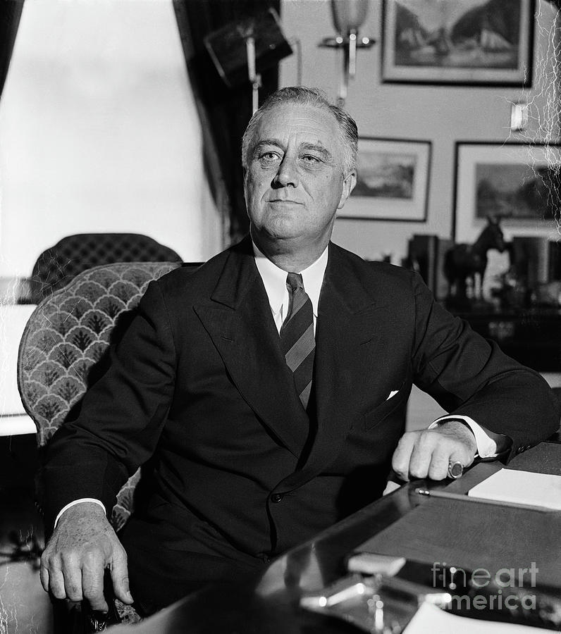 Franklin Delano Roosevelt #1 Photograph by Bettmann