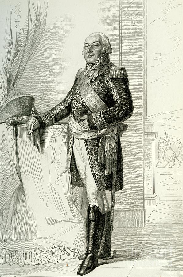 François-henri De Franquetot De Coigny #1 Drawing by Print Collector
