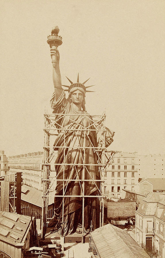 Frédéric Bartholdi Statue Photograph by Science Source Fine