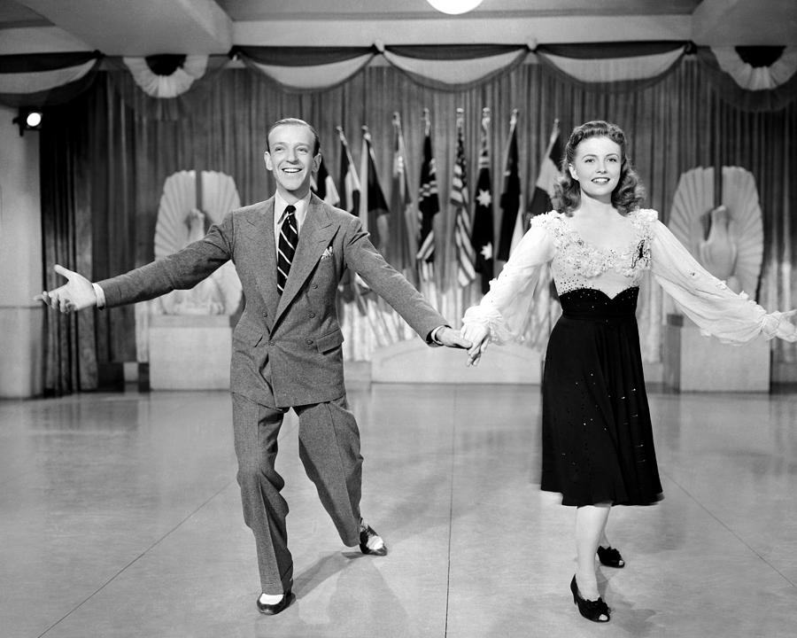 Fred Astaire And Joan Leslie Dancing Photograph by Globe Photos - Fine ...