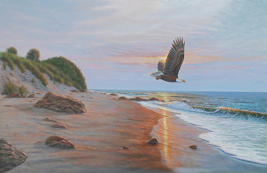 Free Bird #1 Painting by Bruce Dumas