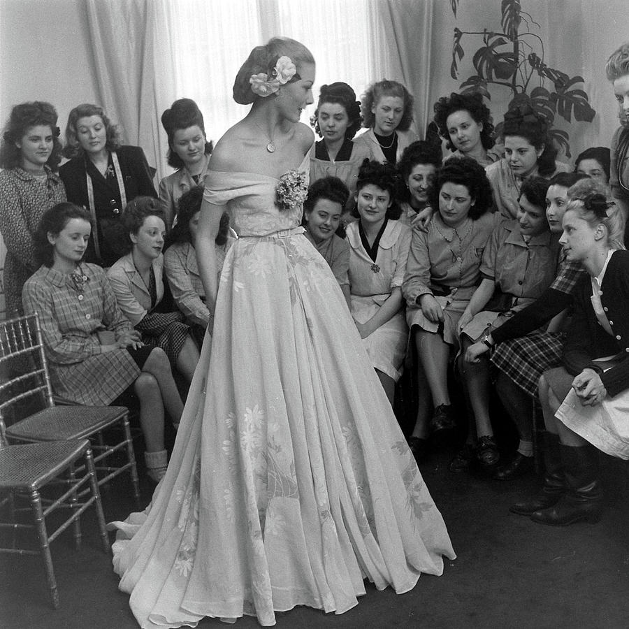 French Spring Fashion #2 Photograph by Nina Leen