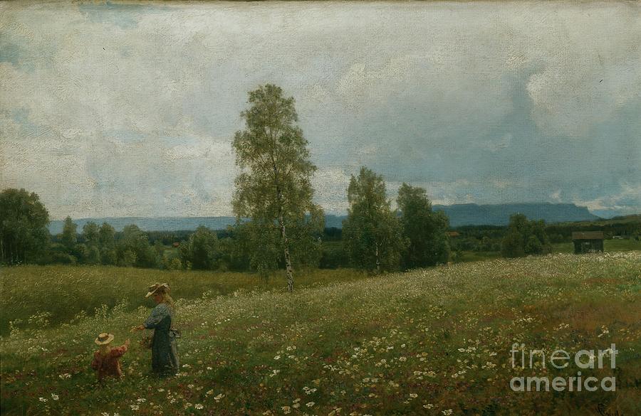 From Ringerike Painting by Hans Gude