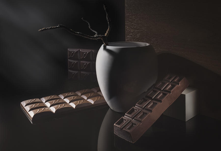 Still Life Photograph - From The Series "everything Is In Chocolate!" #1 by Evgeniy Popov