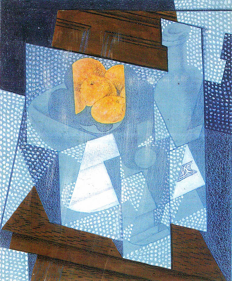 Fruit Bowl Painting By Juan Gris Fine Art America