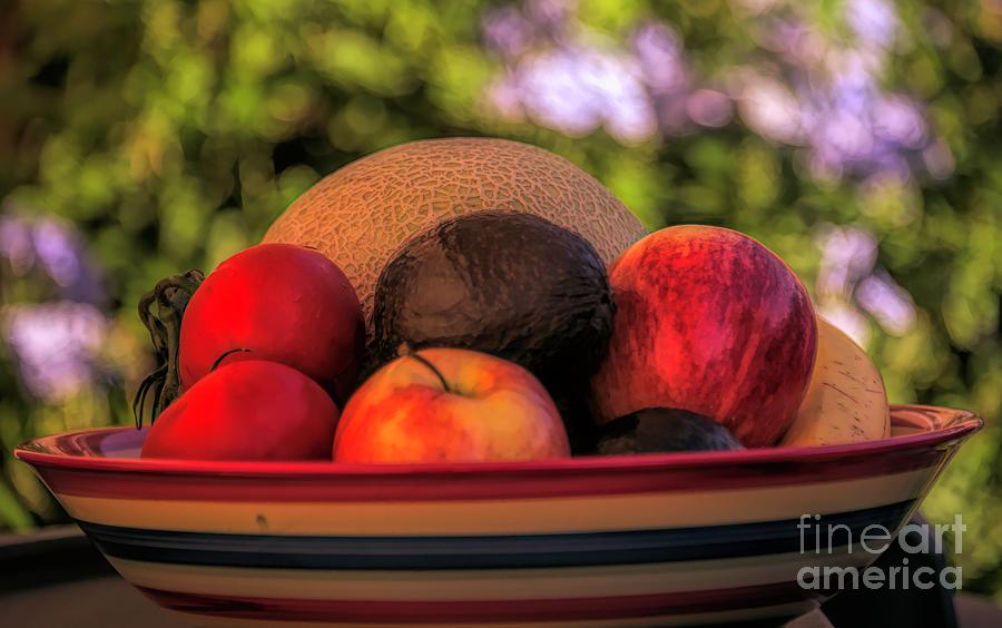 Fruit bowl. #1 Photograph by Minnetta Heidbrink - Fine Art America