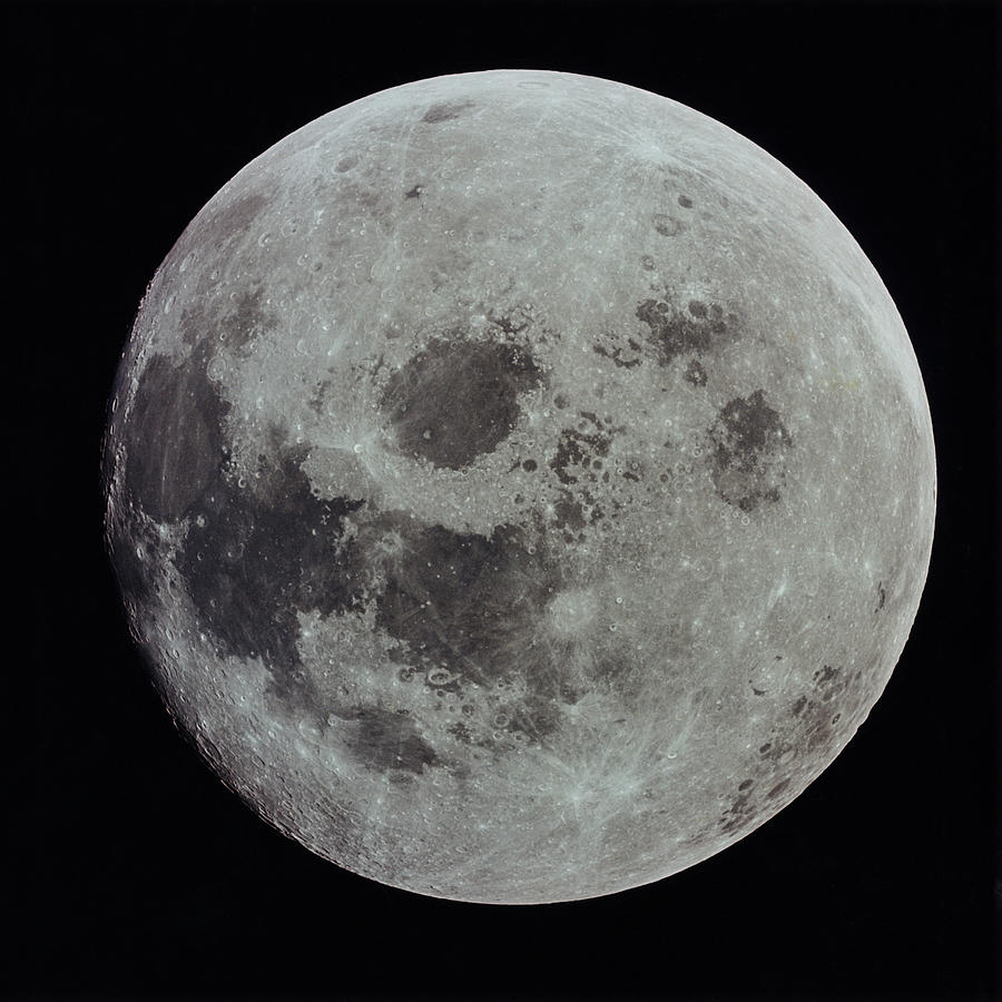 Full Moon Photograph by Nasa