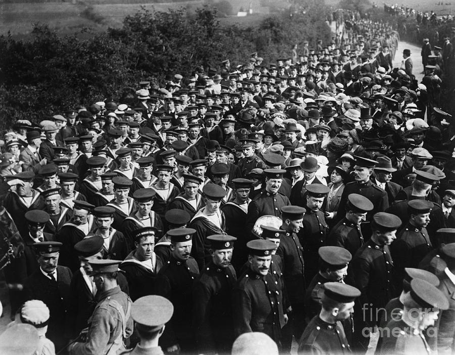 Funeral Procession For Lusitania Victims #1 Photograph by Bettmann
