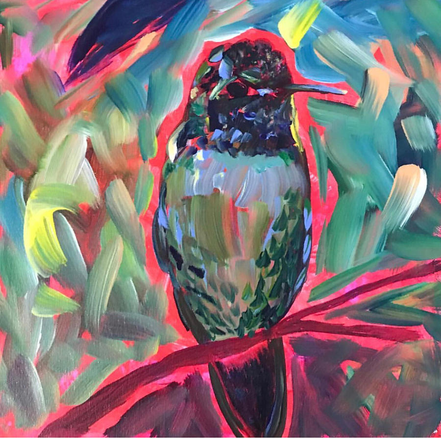 Funky Bird Painting