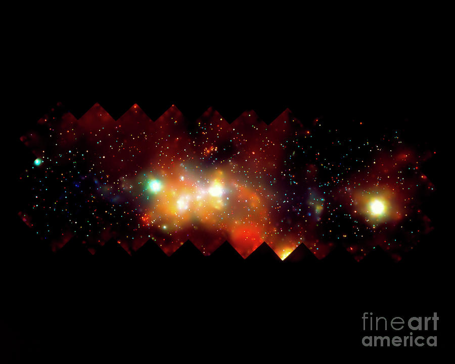 Galactic Centre #1 by Chandra X-ray Observatory/nasa/science Photo Library