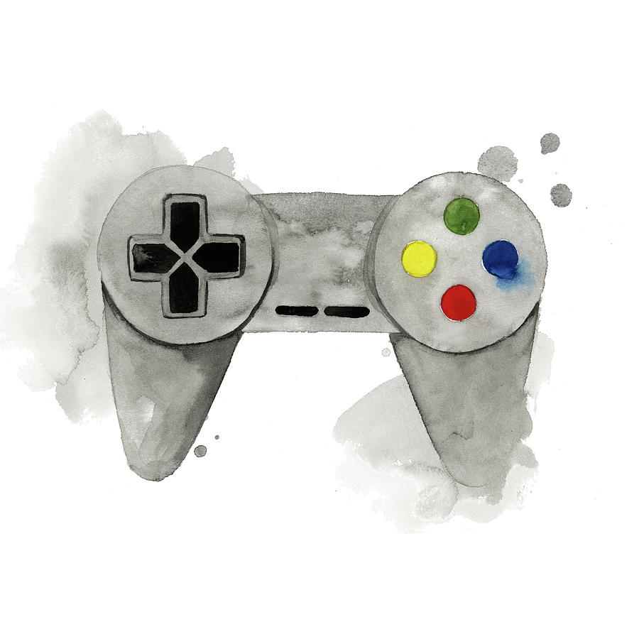 Gamer IIi #1 Painting by Grace Popp