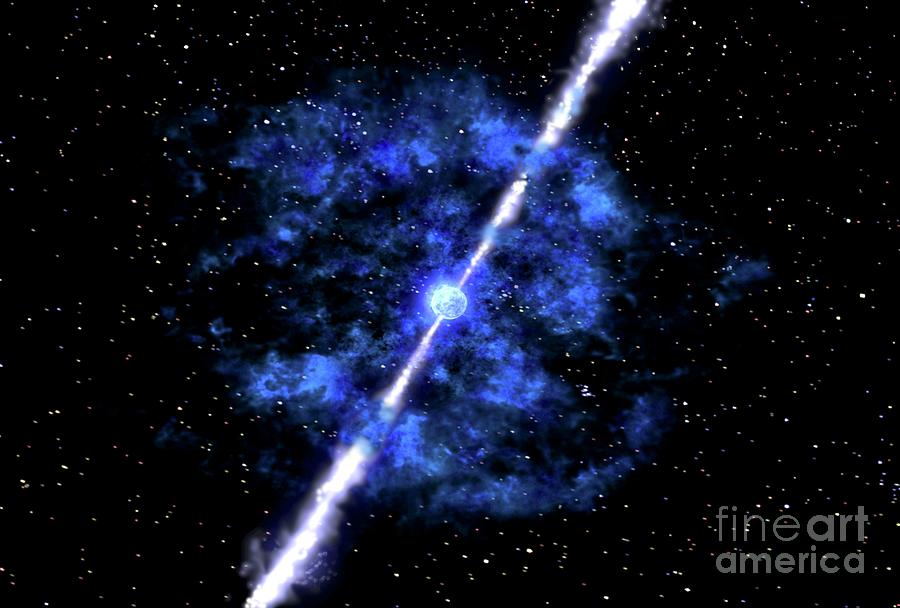 Gamma Ray Burst #1 Photograph by Nasa/science Photo Library