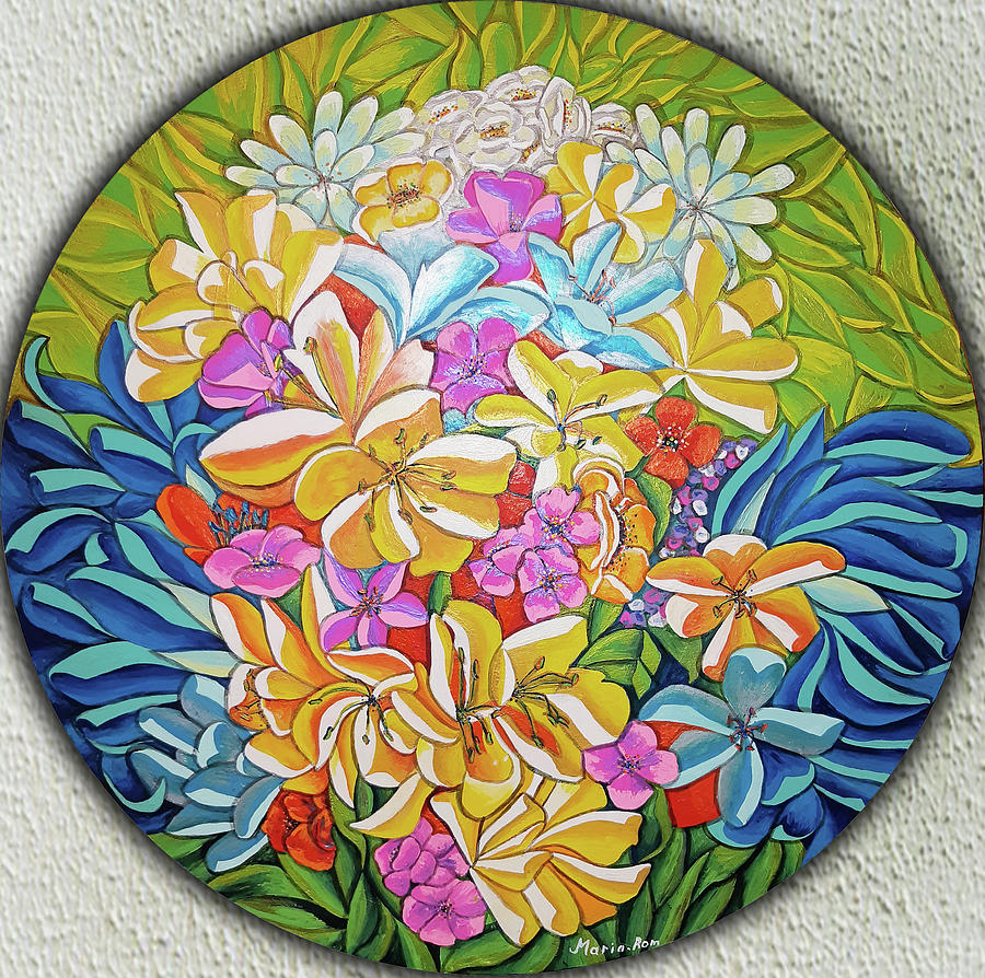 Garden flowers by MARIA ROM Garden flowers by MARIA ROM