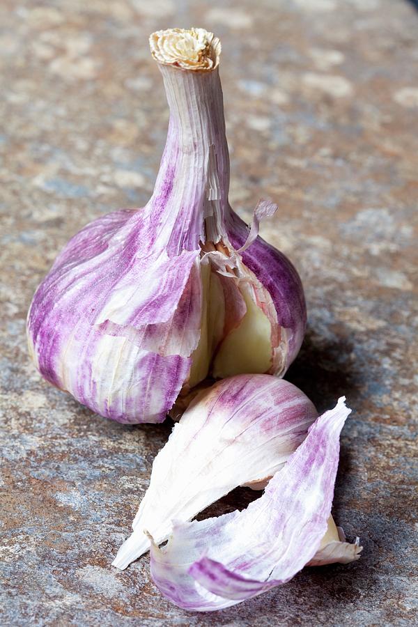 Garlic. #1 Photograph by Hilde Mche