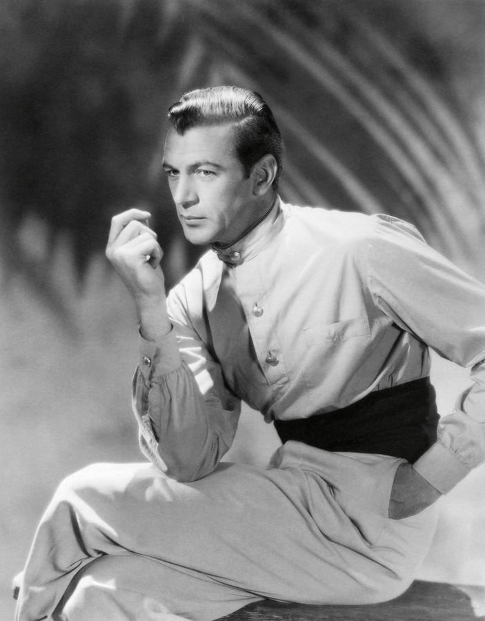 GARY COOPER in BEAU GESTE -1939-. Photograph by Album - Fine Art America