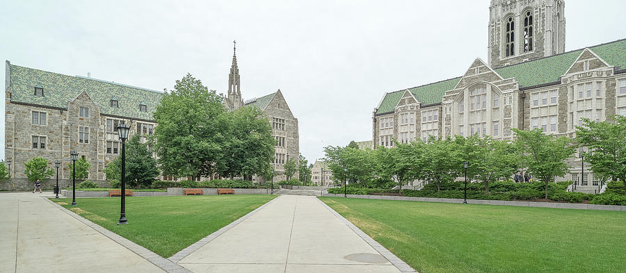Gasson Hall At Boston College #1 Photograph by Panoramic Images