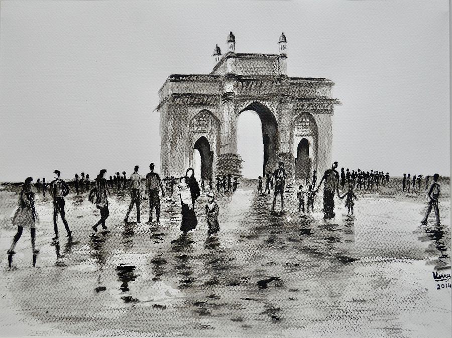 3D Sketch | Gateway of India
