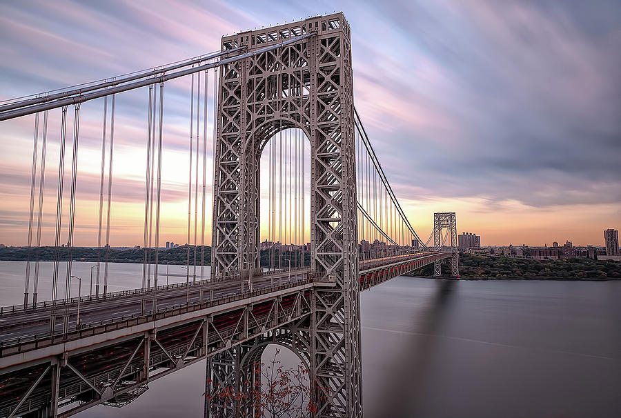 George Washington Bridge #1 Photograph by Michael Orso