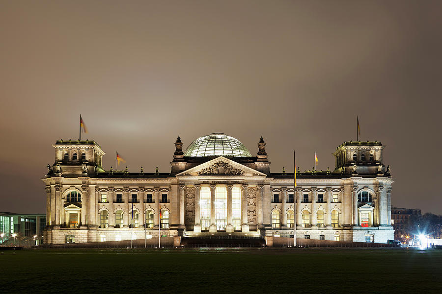 Germany, Berlin, View Of Reichstag #1 Photograph by Westend61