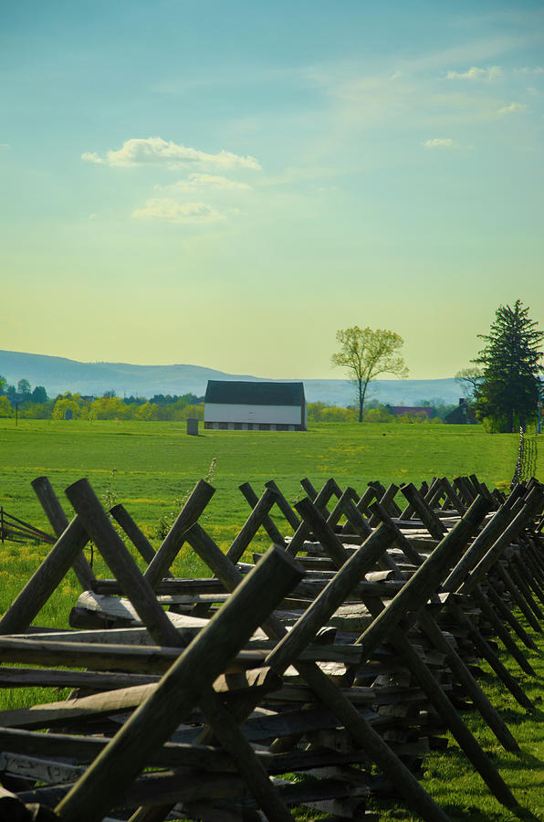 Gettysburg Battlefield Farm #1 Photograph by Bill Cannon