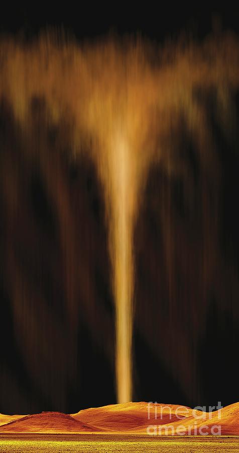 Geyser Erupting On Io #1 Photograph by Tim Brown/science Photo Library