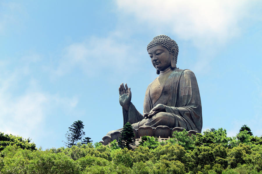 Giant Buddha #1 Photograph by Yuenwu