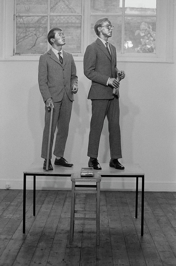 Gilbert And George Premiere #1 Photograph by Chris Morphet