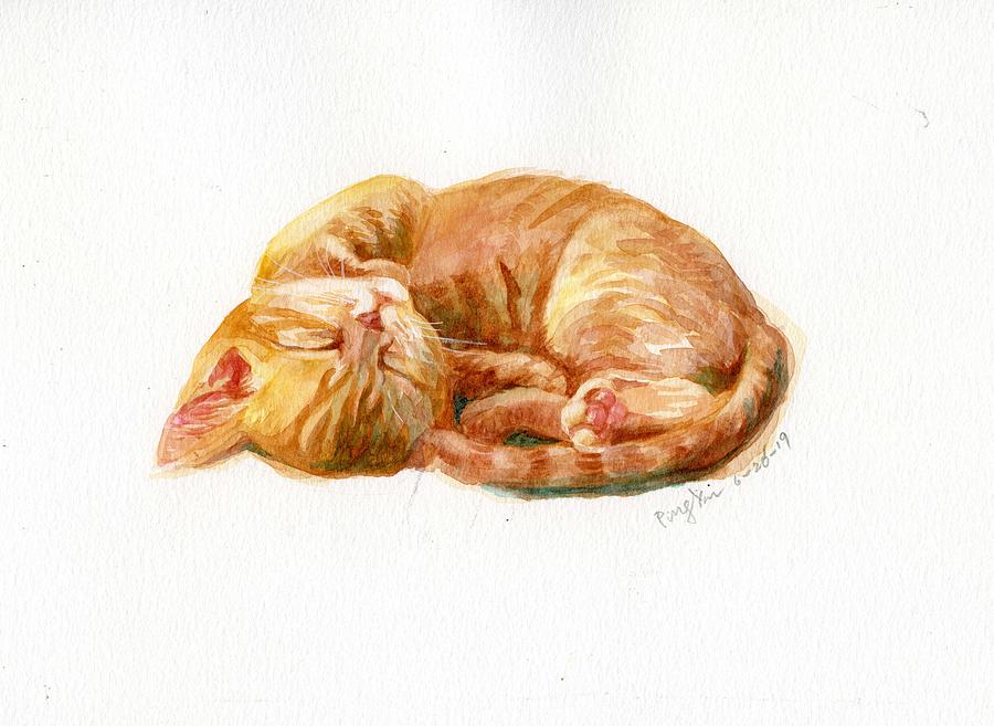 Ginger #1 Painting by Ping Yan