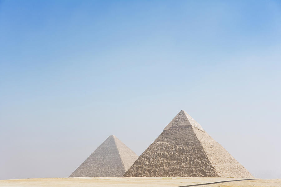 Giza Pyramids Photograph by Roine Magnusson Giza Pyramids Photograph by Roine Magnusson