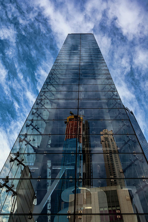 Glass High Rise and Reflections #1 Photograph by Robert Ullmann