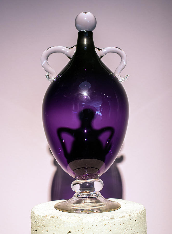Glass Vase by Jarmo Honkanen Glass Vase by Jarmo Honkanen