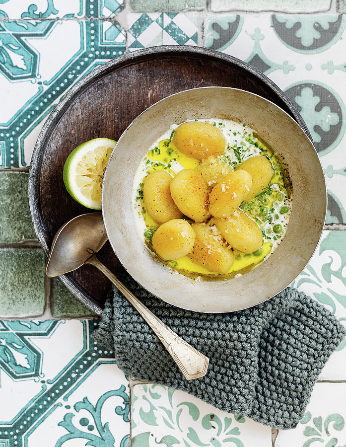 Gnocchi Al Limone gnocchi With Lime #1 Photograph by Anna Haas / Stockfood Studios