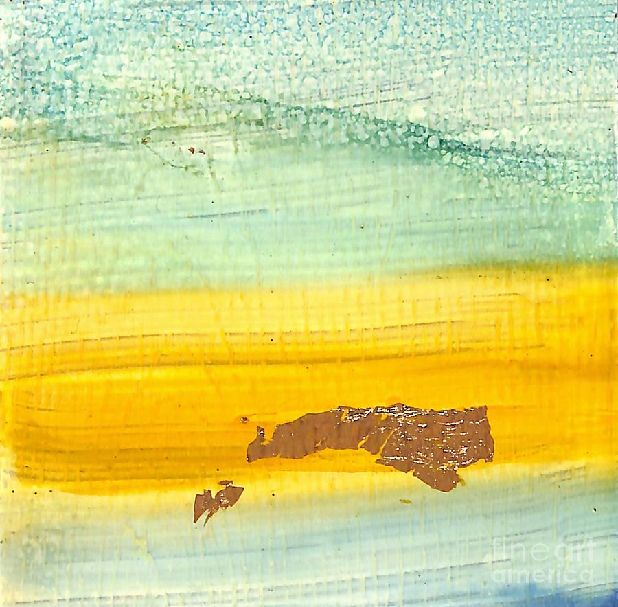 Golden Coast 1 Painting by Patty Donoghue