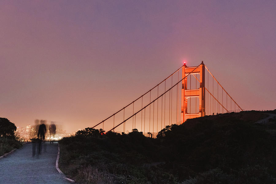 Golden Gate Bridge, San Francisco Photograph by Deimagine