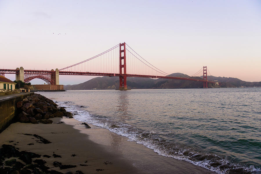 Golden Gate Sunrise Photograph