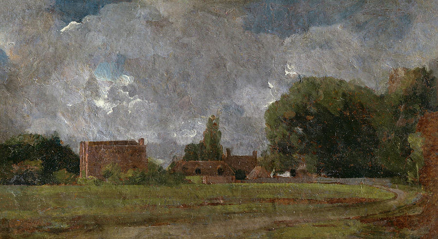 John Constable Painting - Golding Constables House, East Bergholt #2 by John Constable