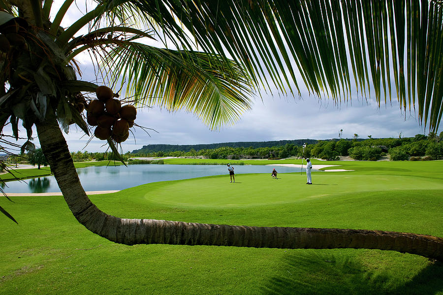 Golf Course, Dominican Republic #1 Digital Art by Hp Huber