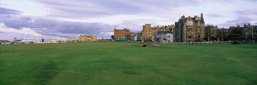 Golf Course With Buildings #1 Photograph by Panoramic Images