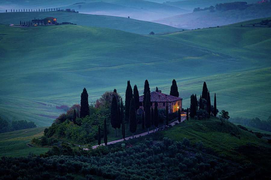 Good Morning San Quirico d Orcia #1 Photograph by Chris Lord
