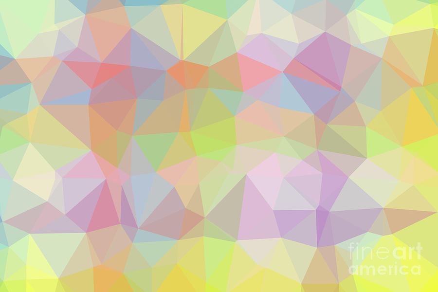 Gradient background with mosaic shape of triangular and square c #2 Photograph by Joaquin Corbalan