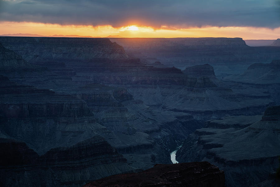 Grand Canyon at dusk #1 Photograph by Kamran Ali