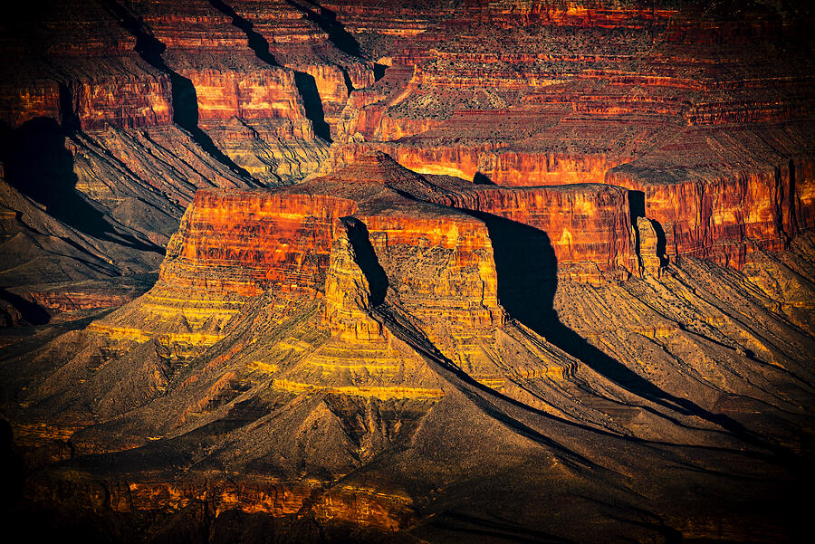 Grand Canyon National Park Photograph - Grand Canyon #1 by Dieter Walther