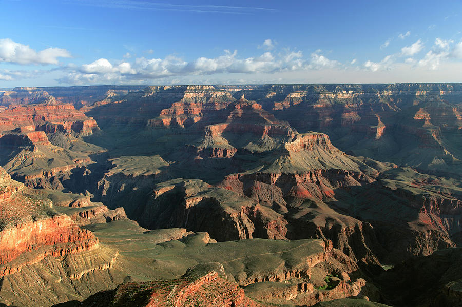 Grand Canyon Seen From South Rim In by Guy Vanderelst