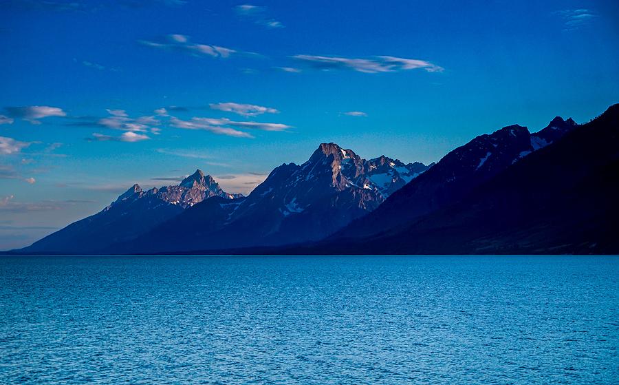 Lake Photograph - Grand Tetons by Ric Schafer Lake Photograph - Grand Tetons by Ric Schafer